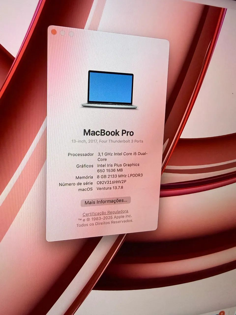 MacBook Pro 2017 i5 - Foto 5