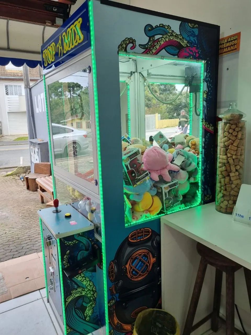 Maquina grua para pelucia - Foto 3