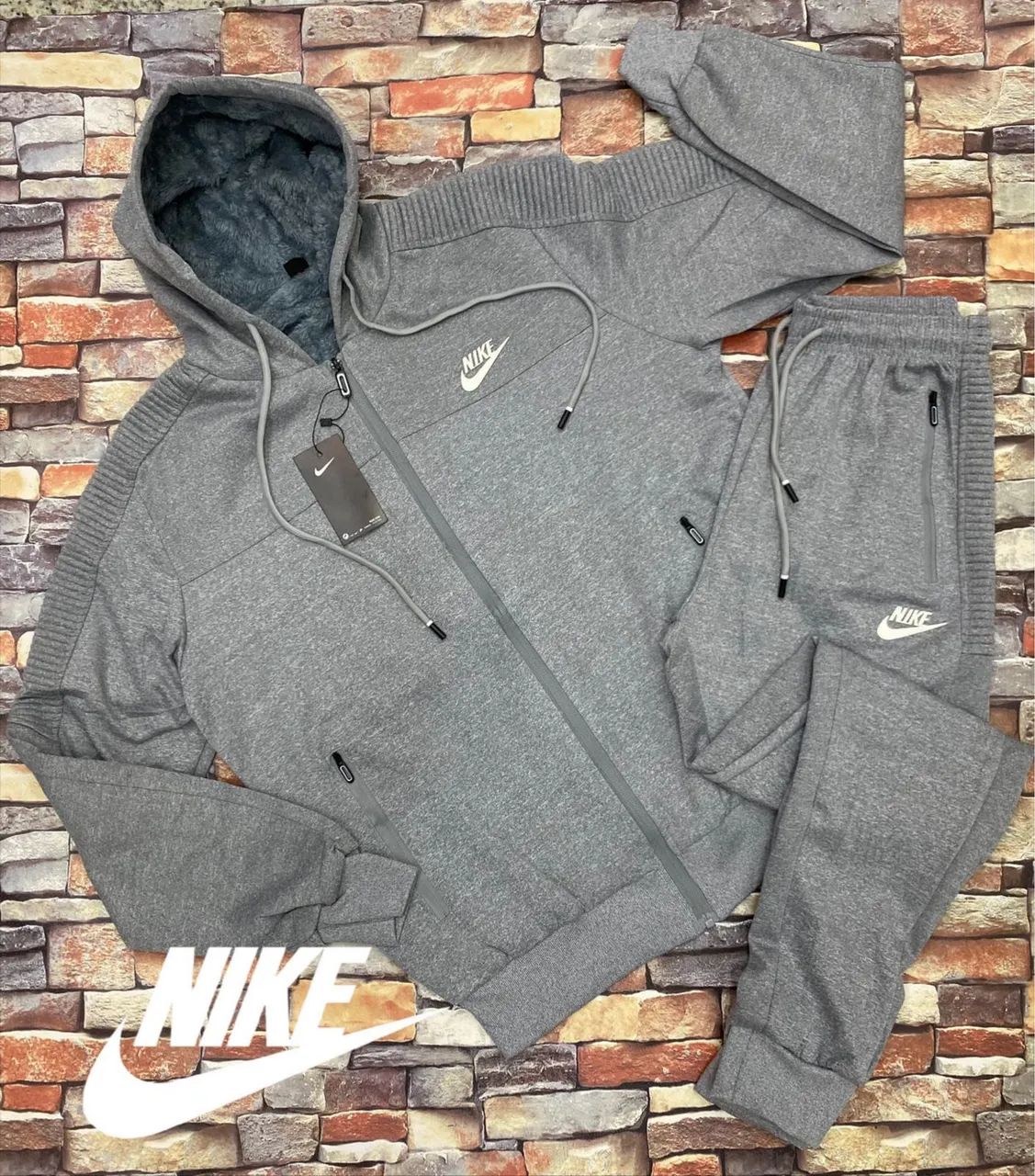 Conjunto Cinza Nike de frio P ao GG - Foto 2