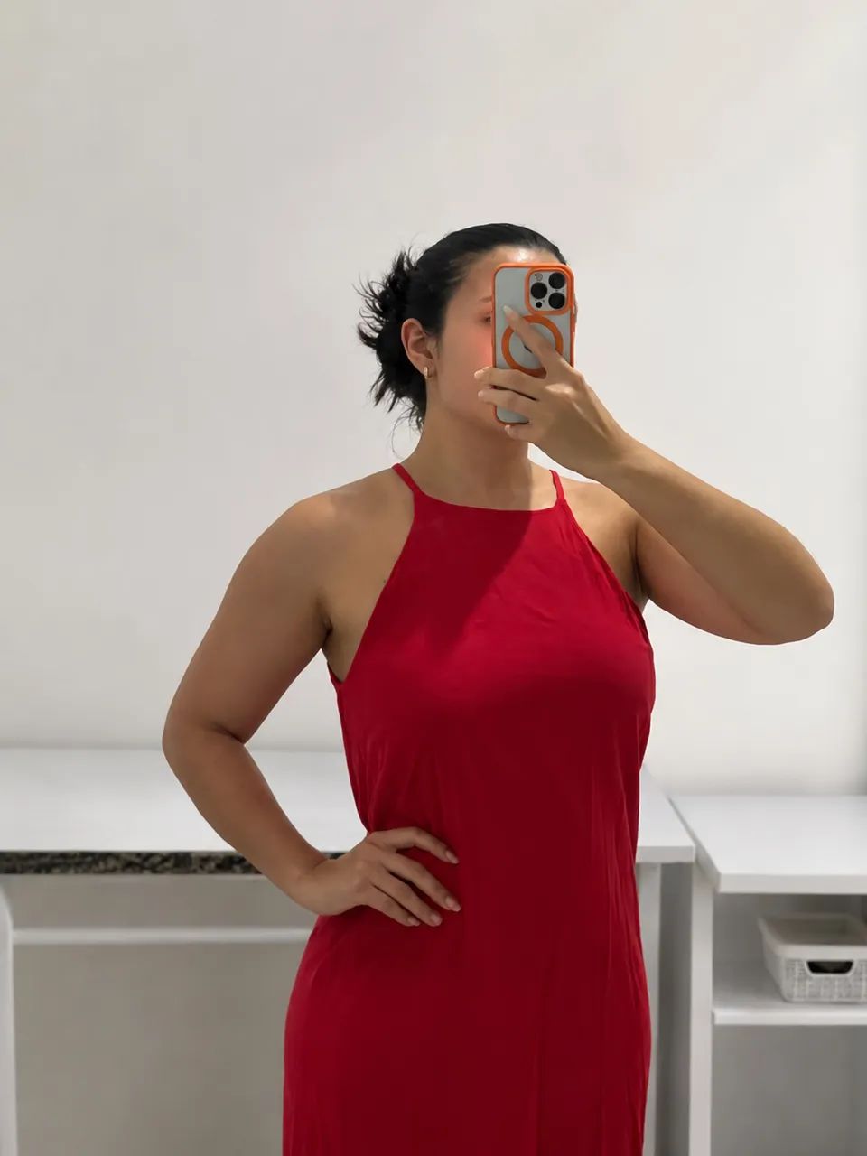 Vestido vermelho alcinha  - Foto 2