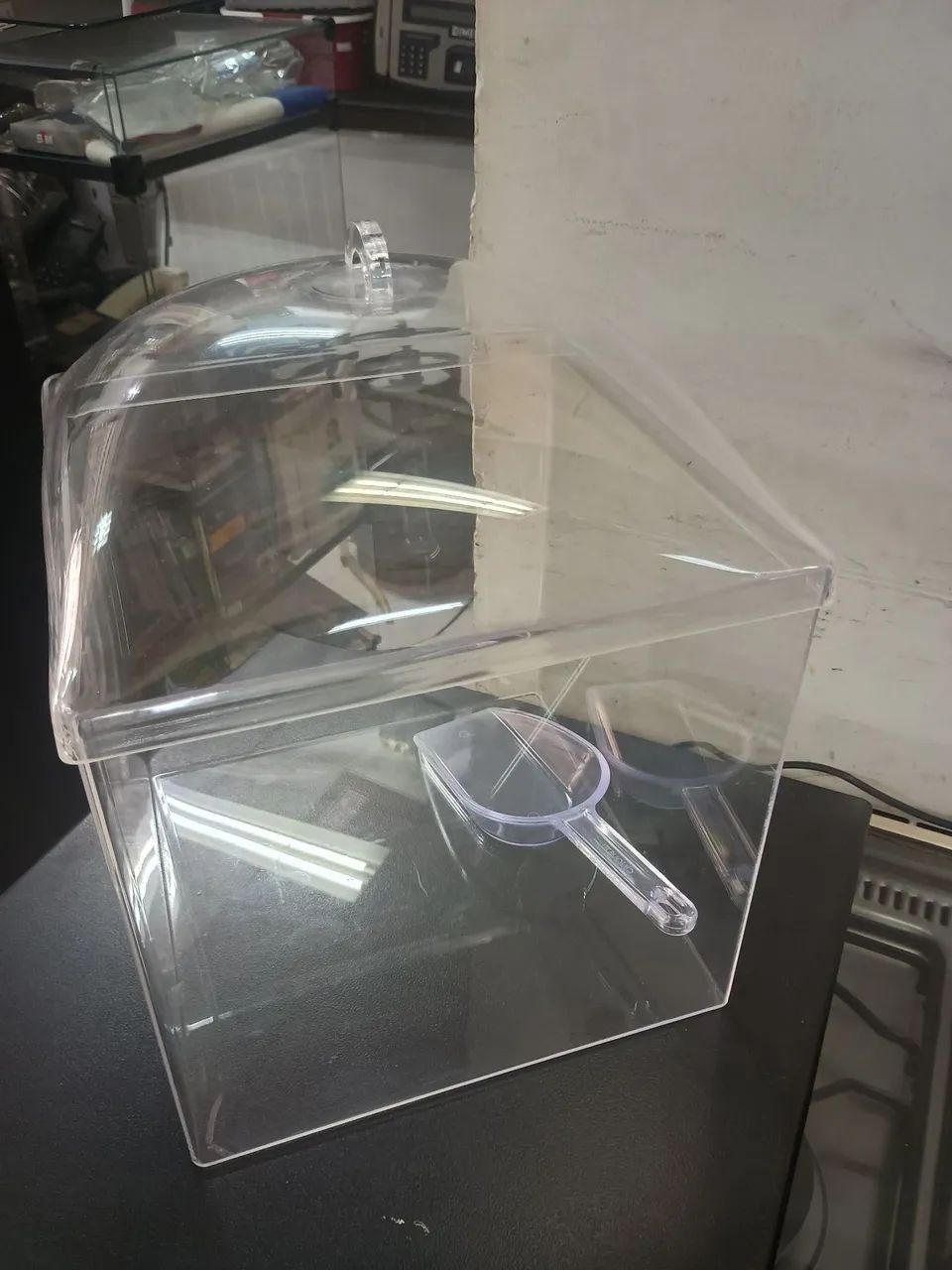 Caixa acrílica com pazinha - Foto 3