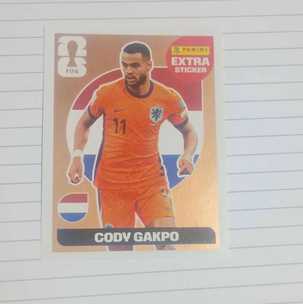 Figurinha legend da copa do mundo 2026