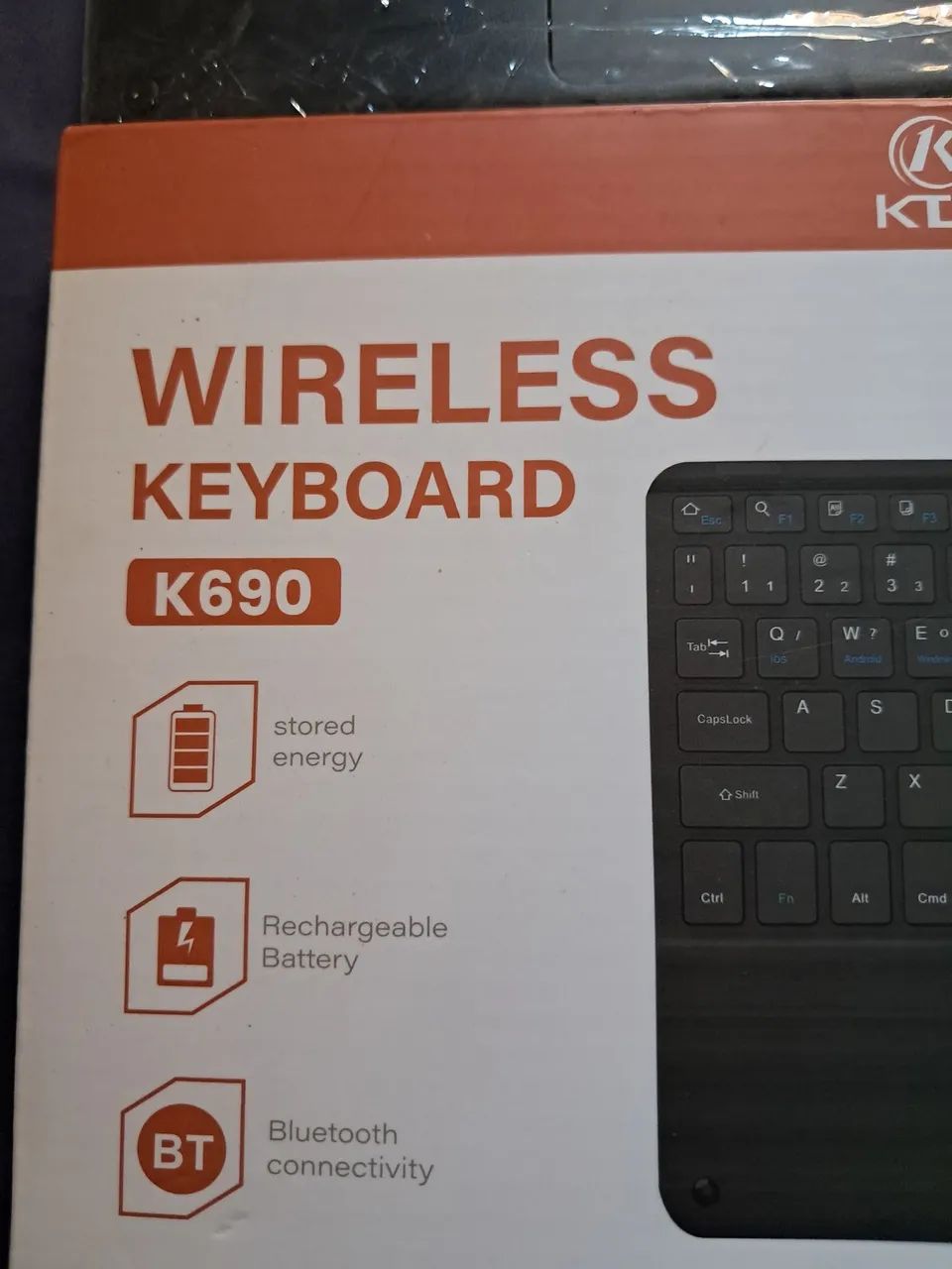 Mini teclado Bluetooth wireless novo. - Foto 2