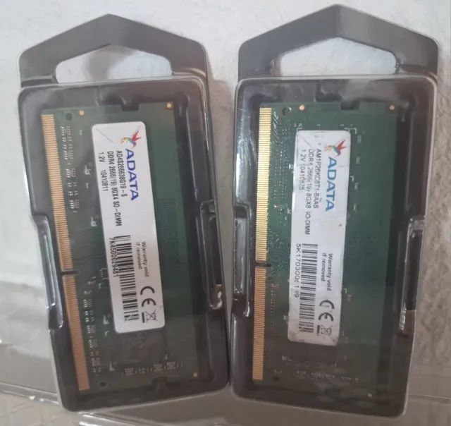 DDR4メモリ 8GB×2枚 2666MHz A-DATA Memoria Notebook 8GB DDR4 2666Mhz ADATA - Memória RAM - Boa