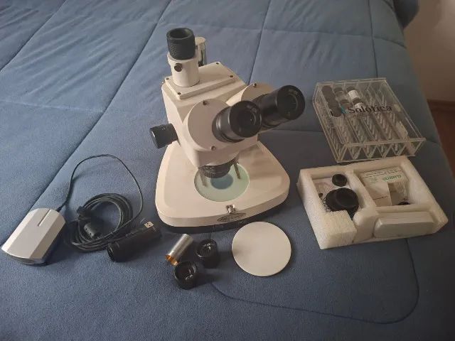 Microscópio Trinocular - Foto 5