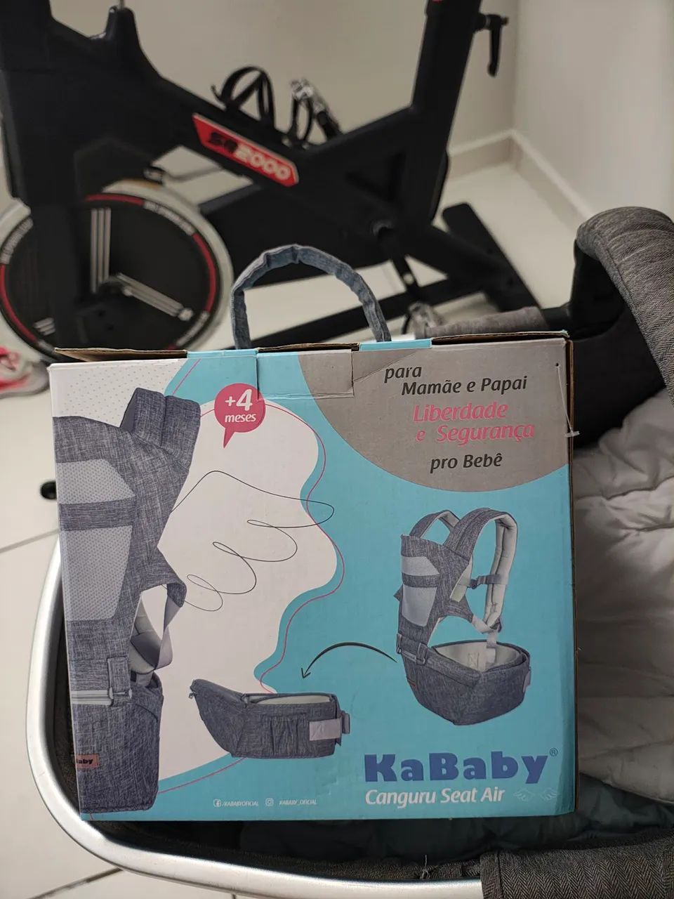 Canguru KaBaby Seat Air - Foto 2