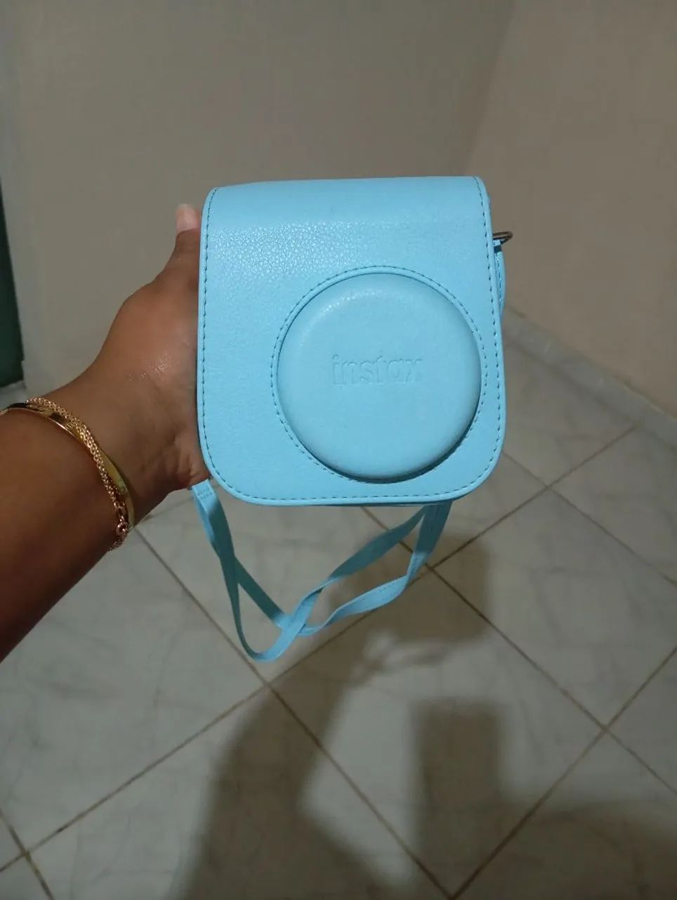 Instax Mini 11 Azul + Bolsa | Funcionando Perfeitamente - Foto 4