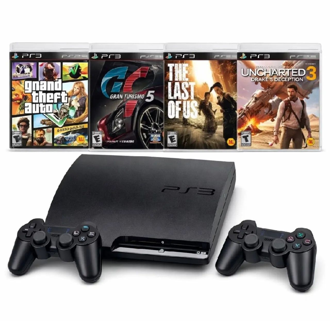 PS3 Desbloqueado 500GB + Monitor 27 Pol - Consoles de Vídeo Game