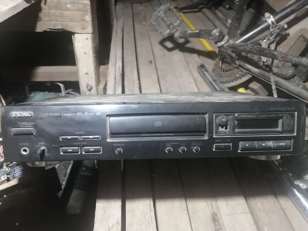 Toca cd teac sucata pra peças!