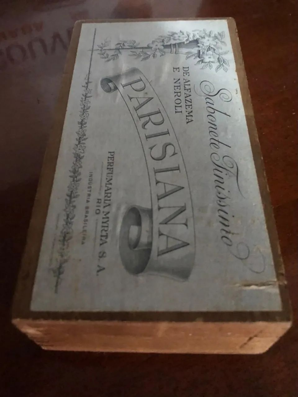 Antiga Caixa de Sabonete Parisiana - Foto 4