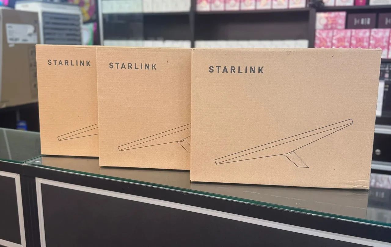 Starlink Mini Nova Lacrada Nota e Garantia