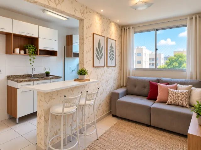 Apartamento 2 quartos,  Terra Branca,  Bauru SP. 