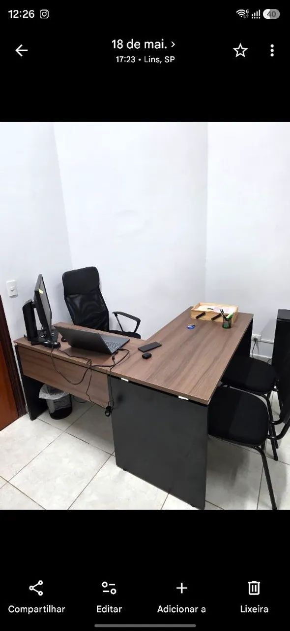 Mesa de escritório