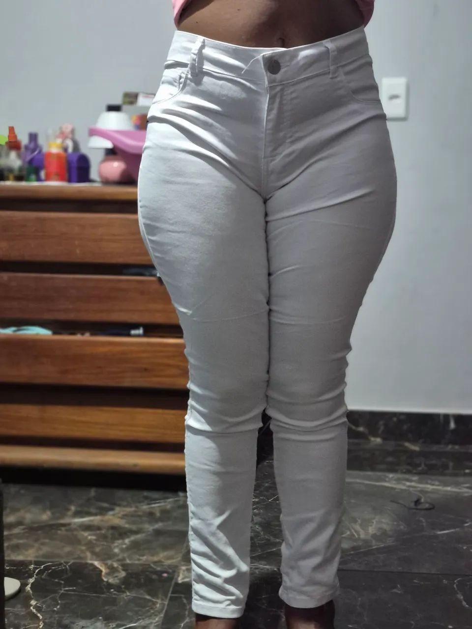 Calça jeans branca  - Foto 2