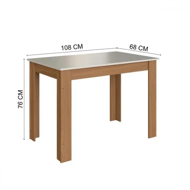 MESA C/ 4 CADEIRAS NOVA MONTAGEM GRATUITA  - Foto 2