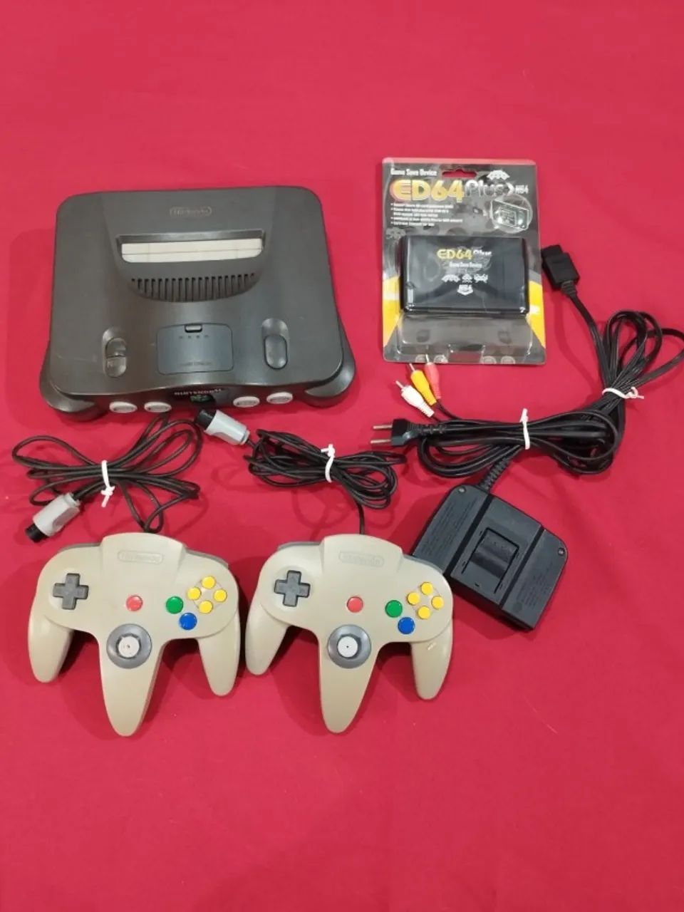 Console Nintendo 64 + 2 Controles + Everdrive