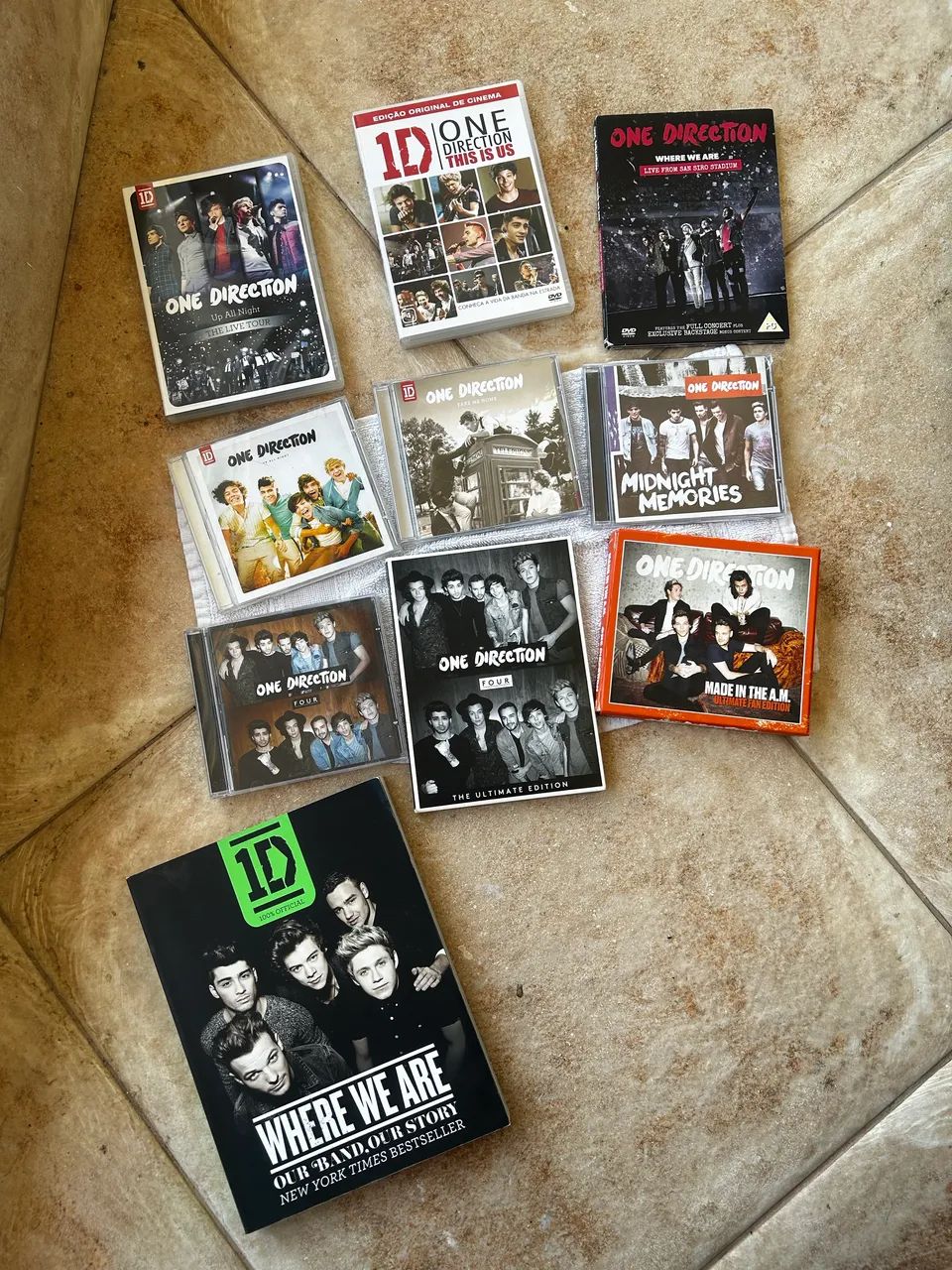 Coleção CDs e DVDs One Direction - CDs, DVDs etc - Jardim D'Abril