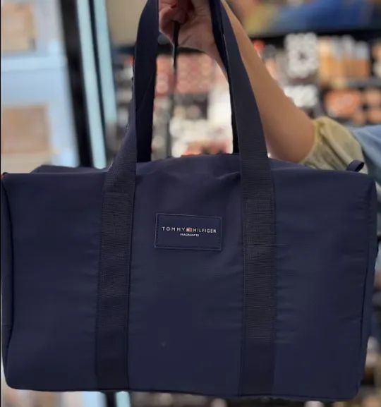 bolsa esportiva / mala de viagem, tommy hilfiger, azul, original, nova, NUNCA USADA!