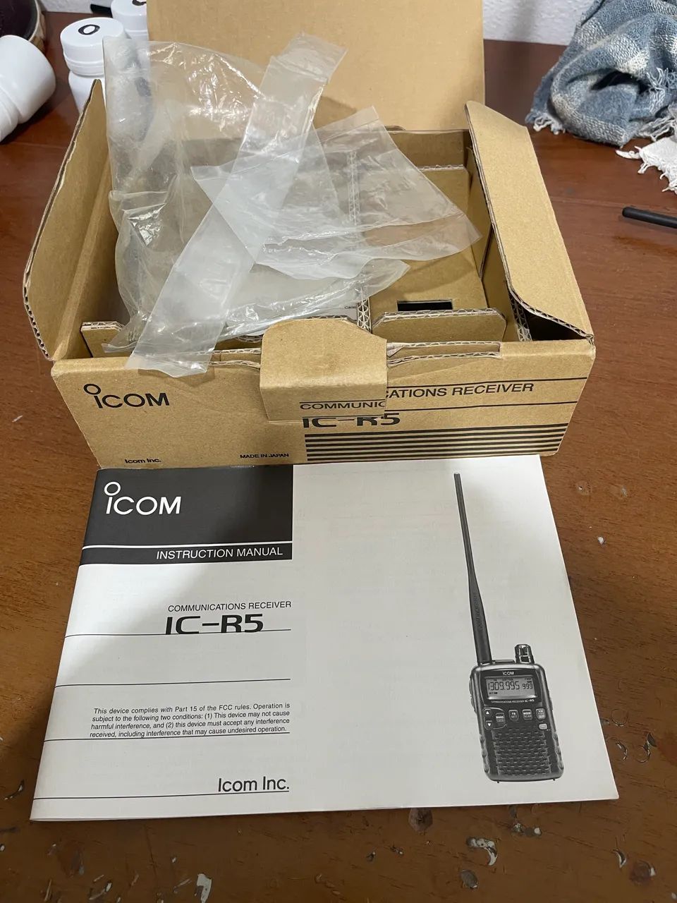 Radio Icom IC-R5 receiver scanner - Foto 4