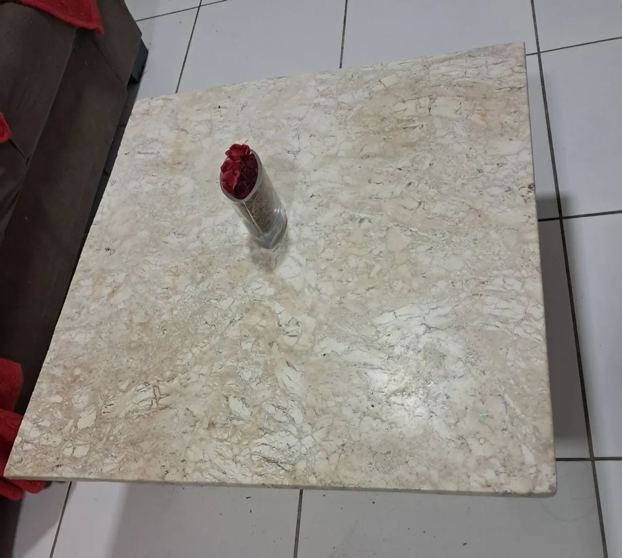 Mesa de centro de mármore 