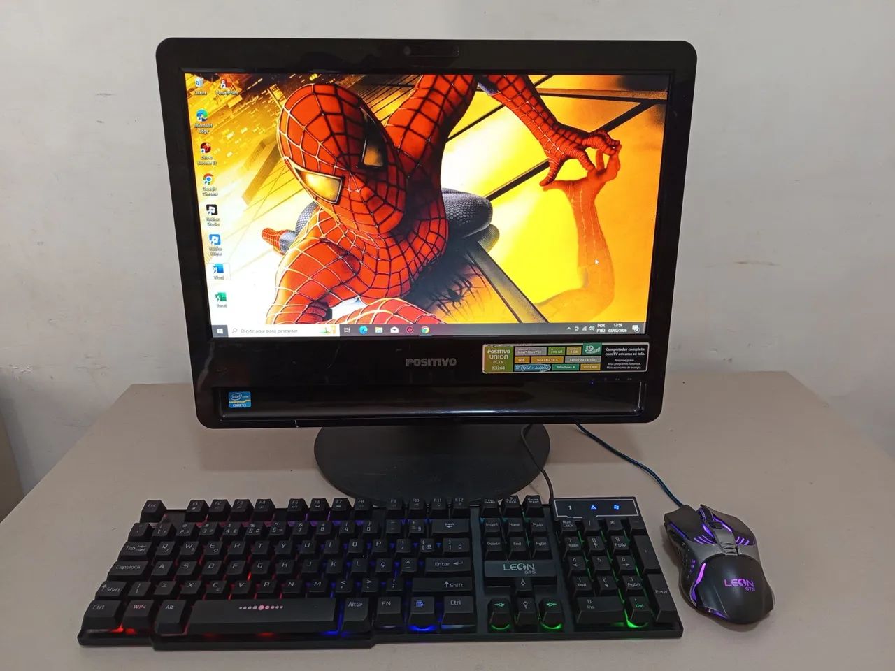 computador ALL in one core i3 8GB tela 19 polegadas  - Foto 3