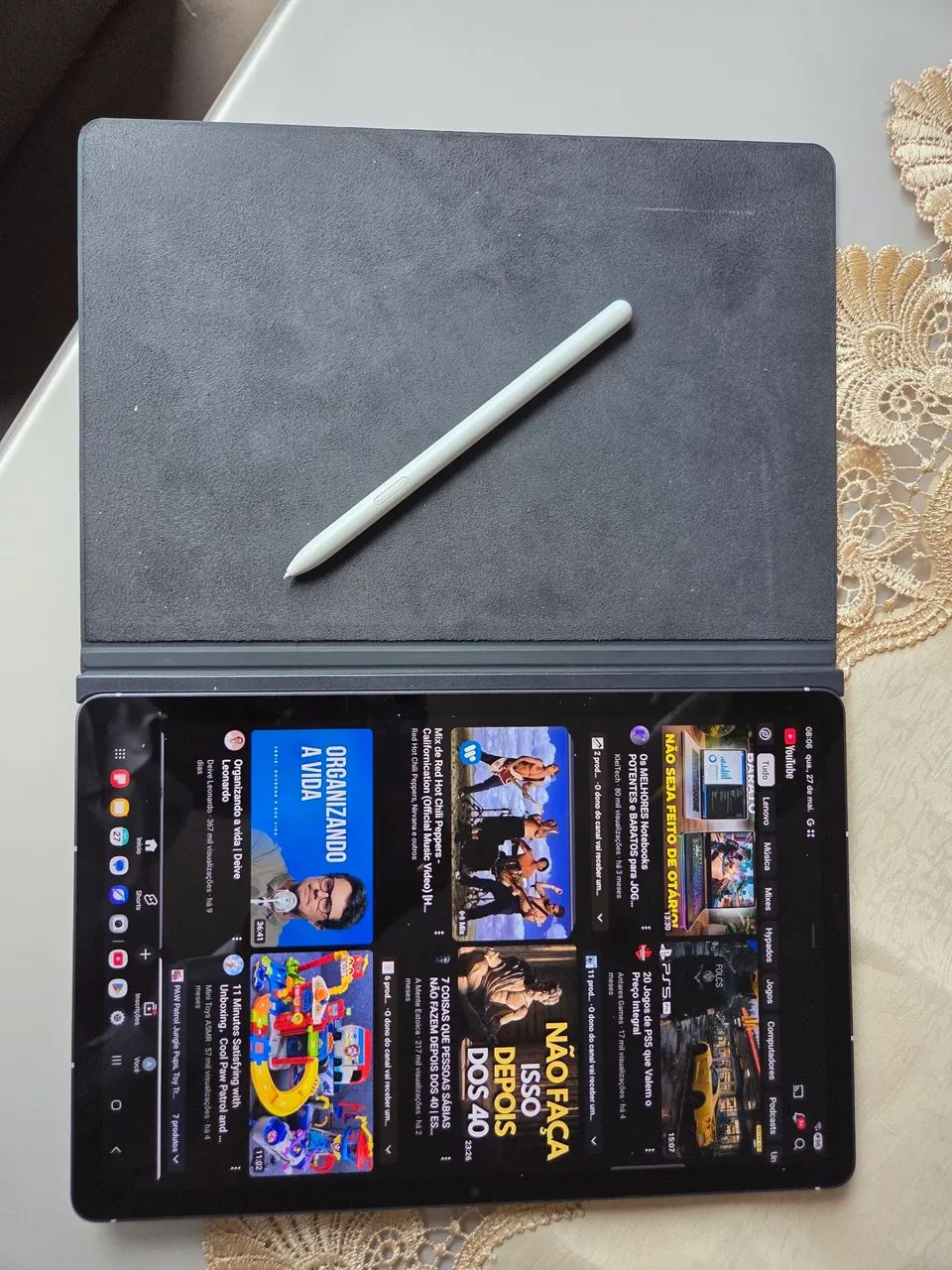 Tablet Samsung S10 FE 8GB 128GB novíssimo  - Foto 2