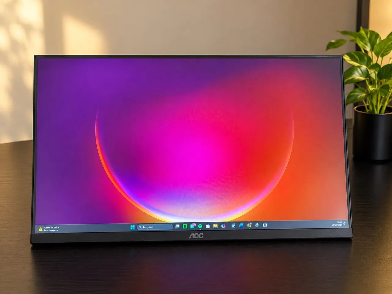 Monitor AOC 100hz NOVO
