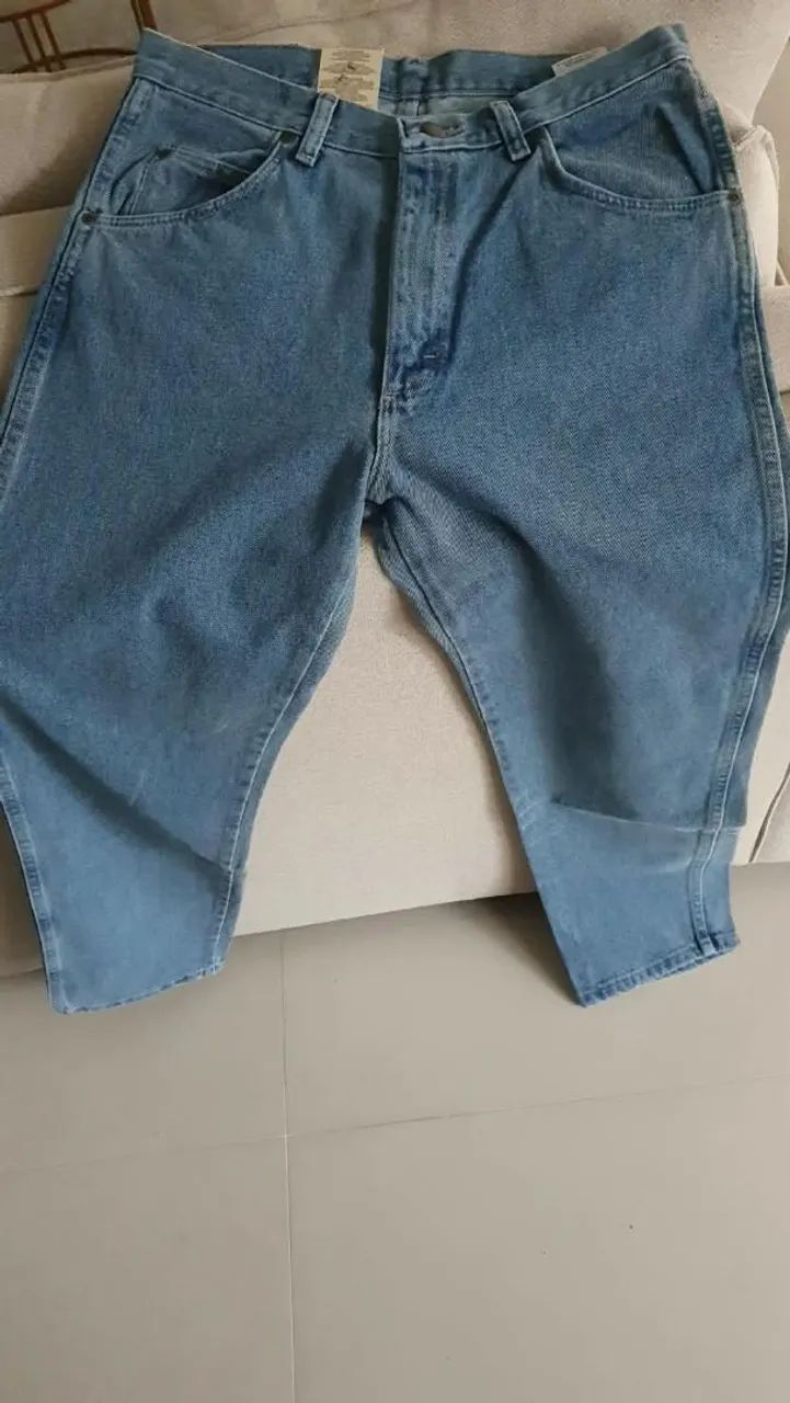 Calça Jeans Wrangler 42 masculina  - Foto 3