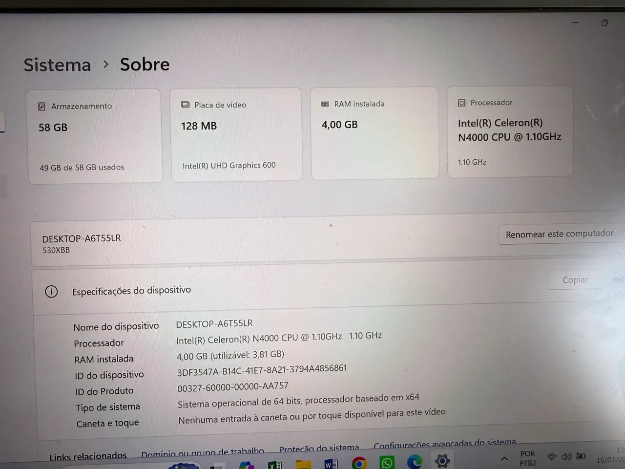 Notebook Samsung  - Foto 4