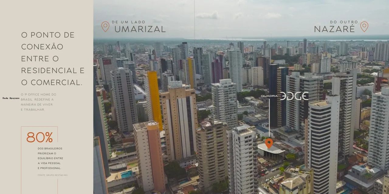 Sala Comercial para Venda em Belém, Nazaré, 1 banheiro - Foto 2
