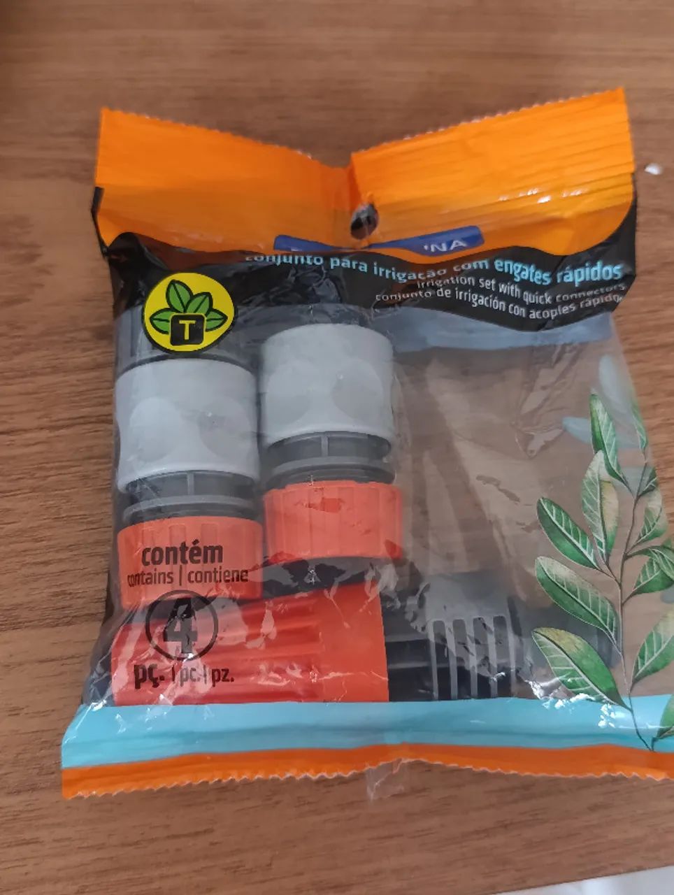 conjunto de irrigacao com engates rapidos