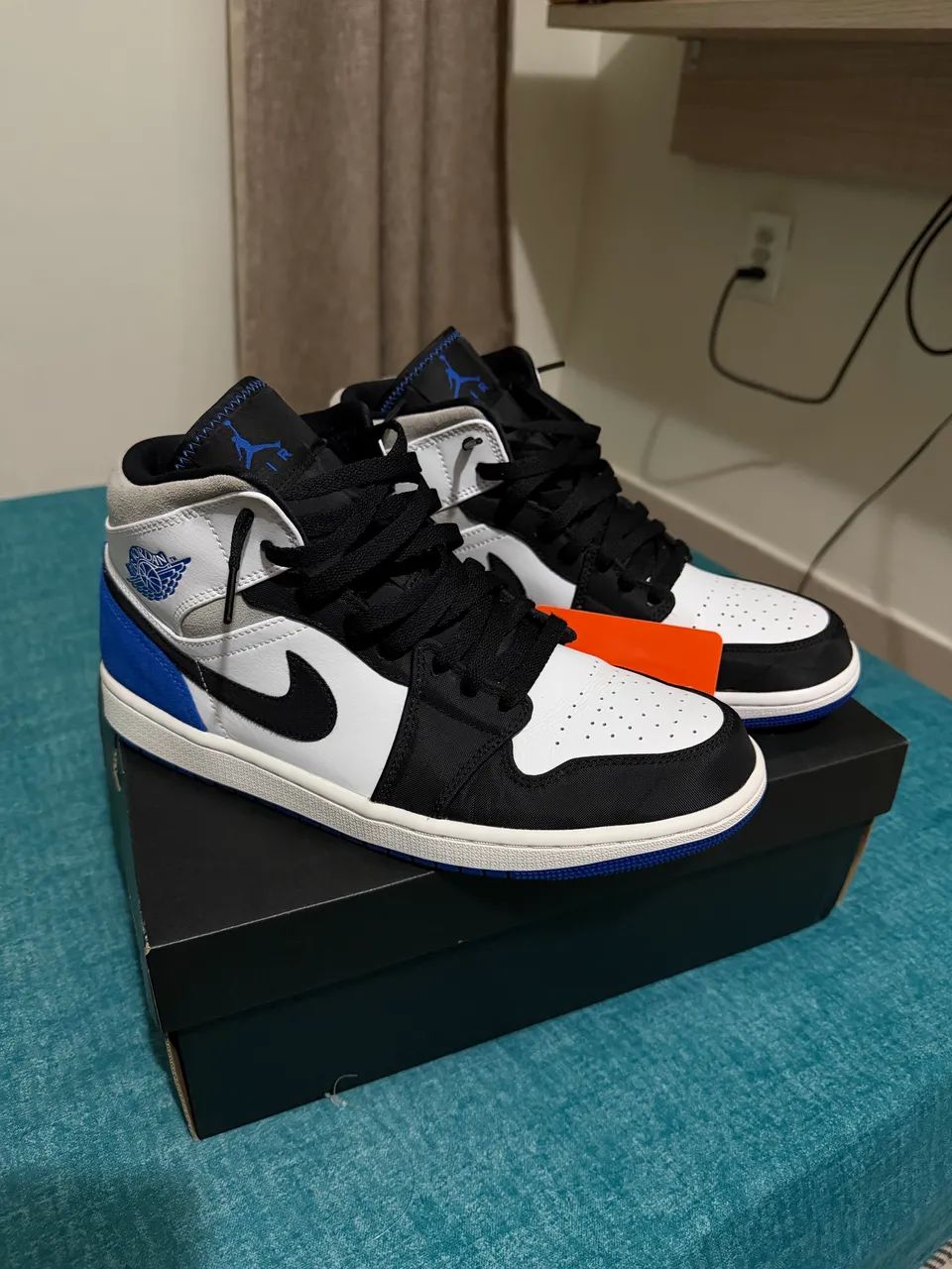 Nike Air Jordan 1 Mid Union Royal - Calçados - Setor Sul (Gama