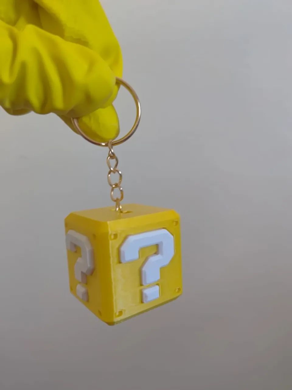 Chaveiro Premium Bloco De Interrogação Super Mario - Foto 2
