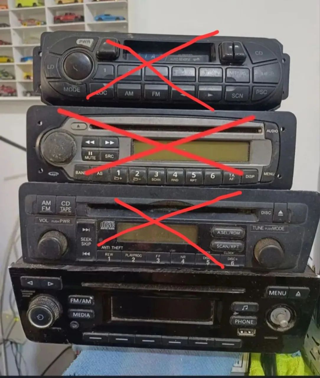 Lote CD players originais ( Multimarcas) - Foto 2