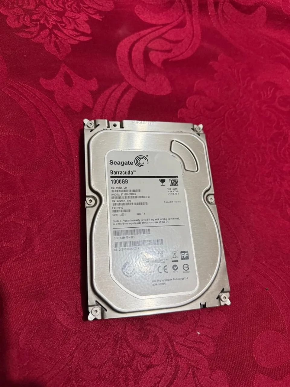 HD de 1 TB saudável 1000 gb funcionando perfeitamente  - Foto 4