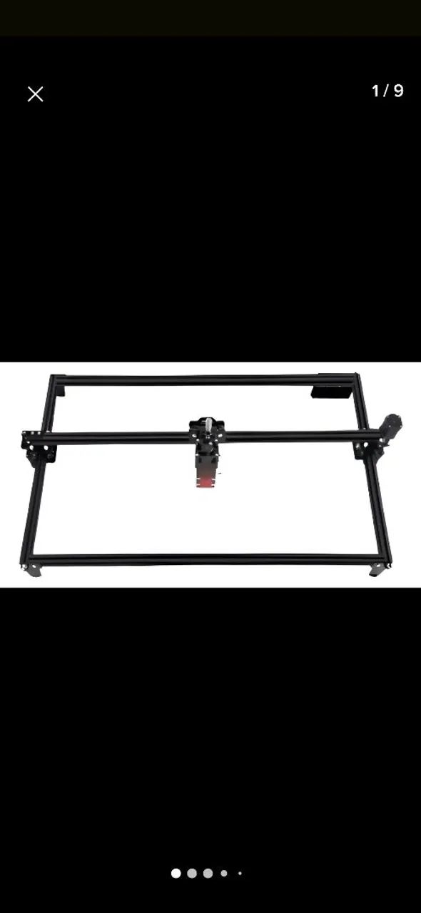 Maquina de Corte e Gravação a laser e compressor  - Foto 3