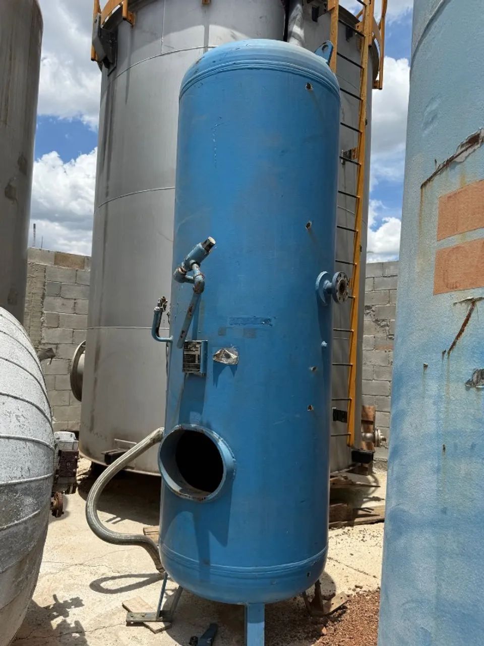 Pulmão de ar comprimido 2.000L alta pressão - Foto 3
