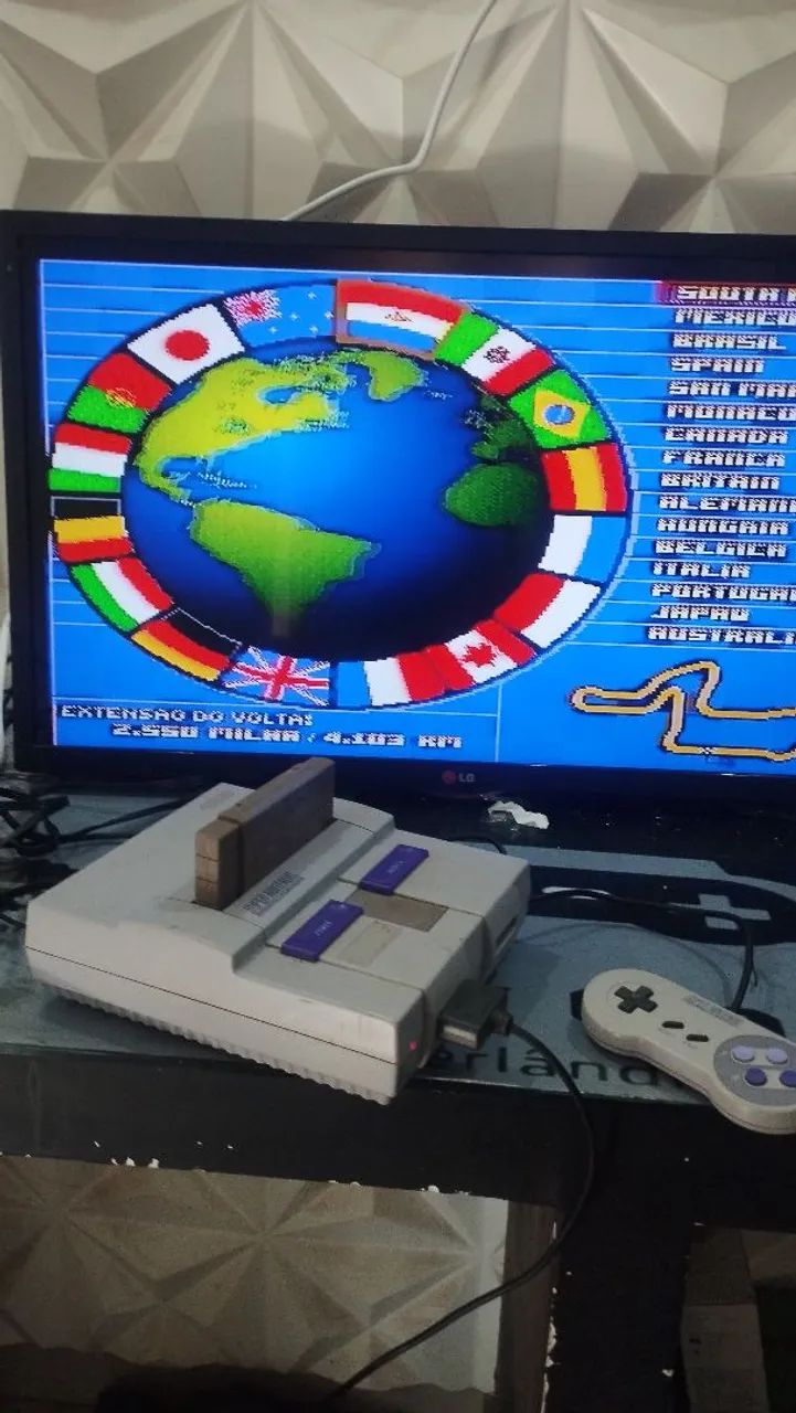 Super Nintendo funcionando 100%