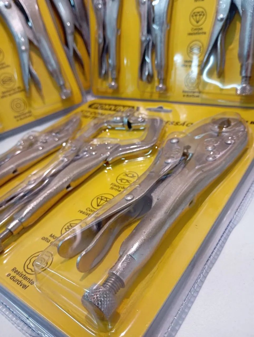 Kit com 3 Alicates de Pressão com Trava!  - Foto 3