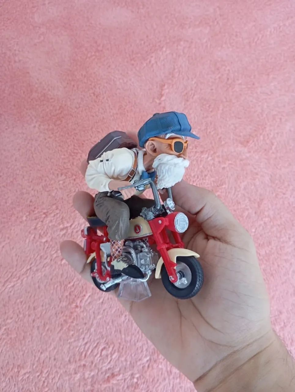 Dragon Ball - Goku e Mestre Kame na moto - Foto 5