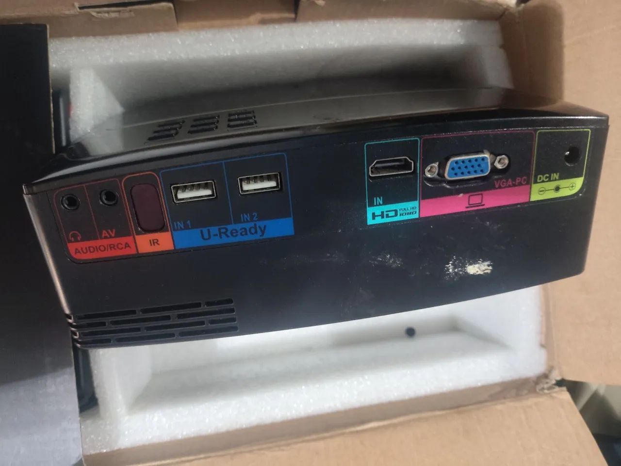 Projetor GP 80 com hdmi  - Foto 3