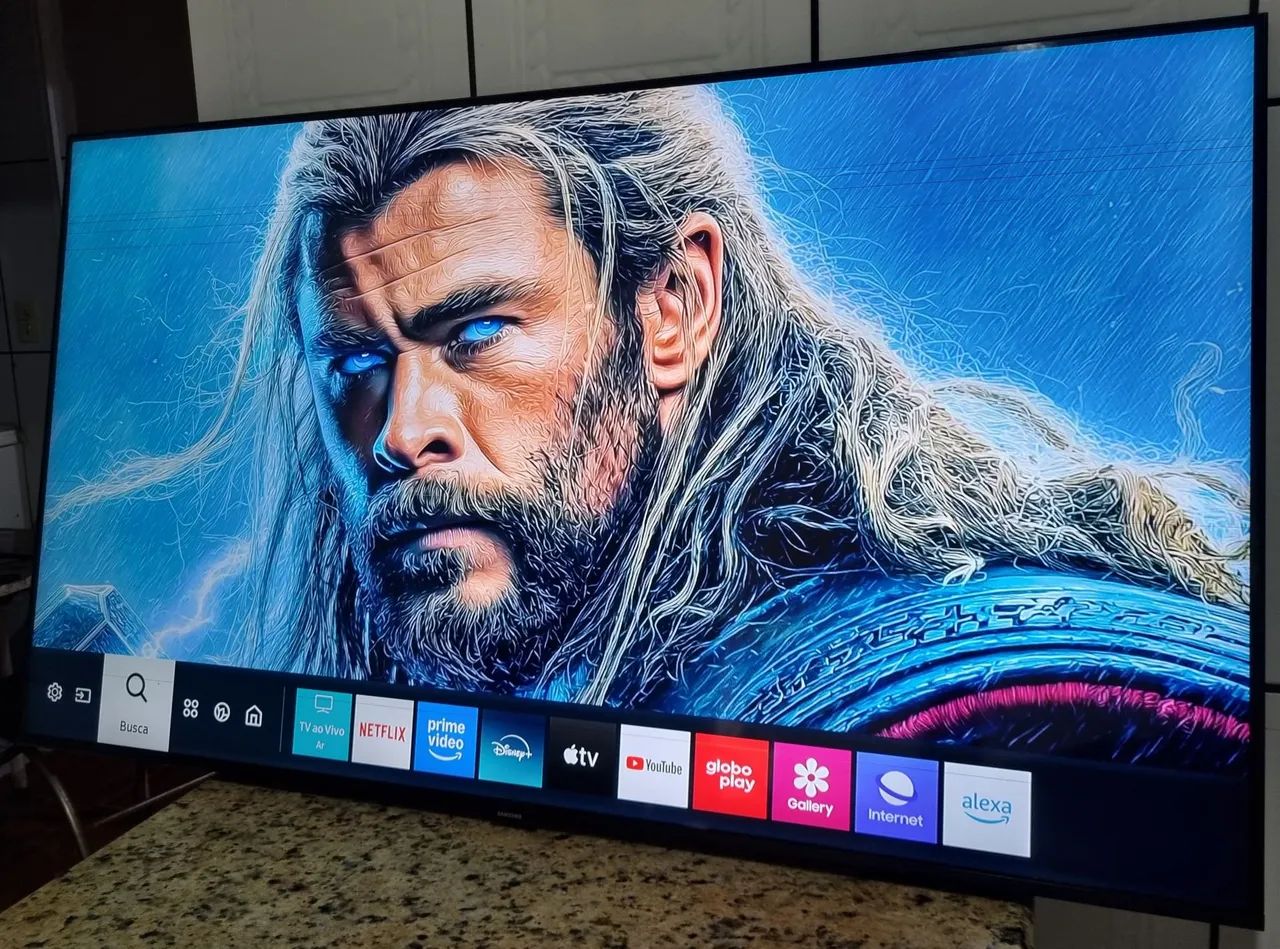 Tv Smart 50 polegadas Samsung 4K Crystal  - Foto 2