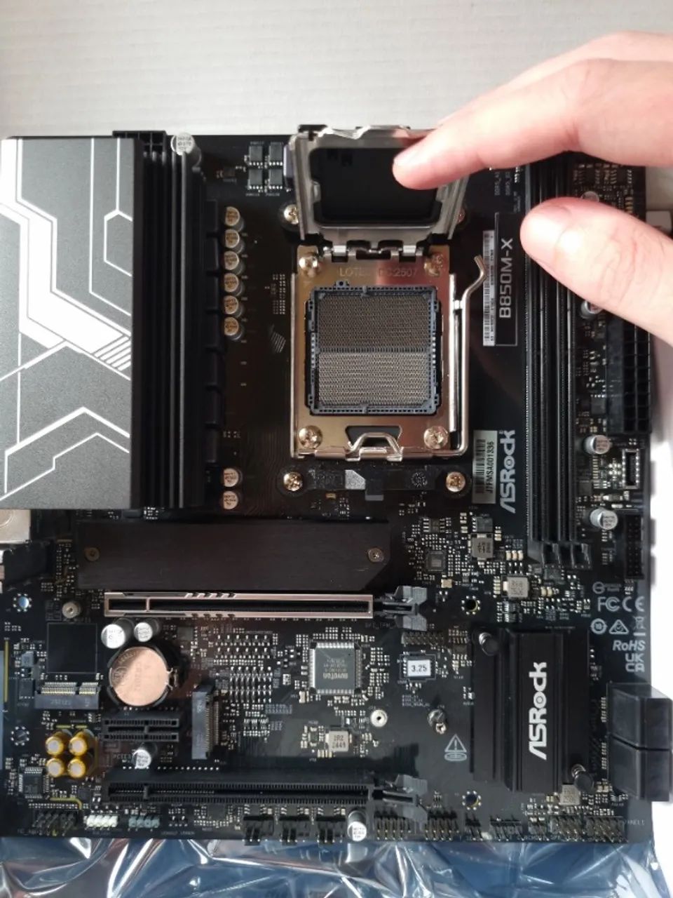 Placa mãe Asrock B850M-X R2.0 - Foto 2