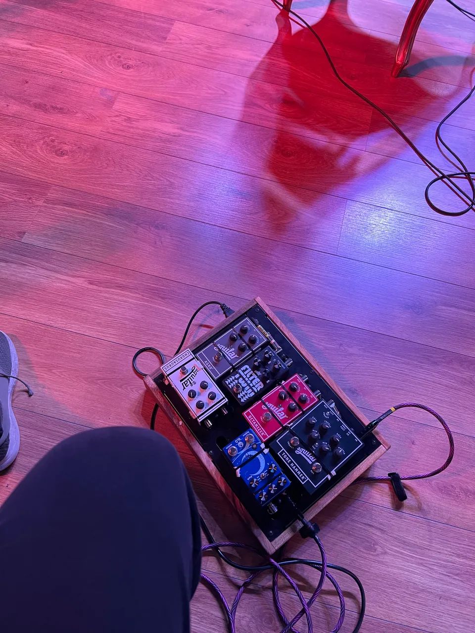 PEDAL BOARD INTEIRO A VENDA( tone hammer  já foi)