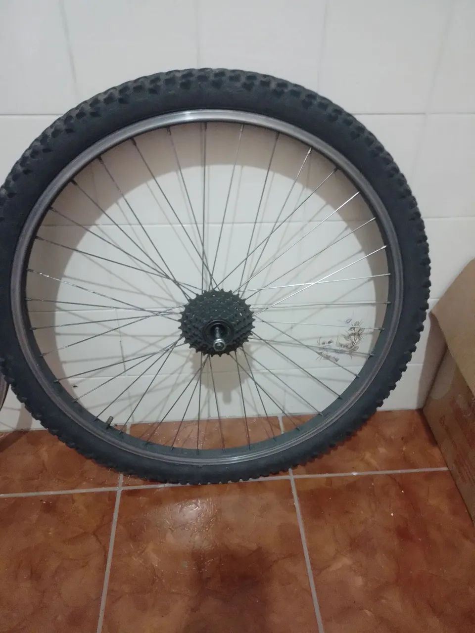 Roda de bicicleta alumínio  - Foto 2