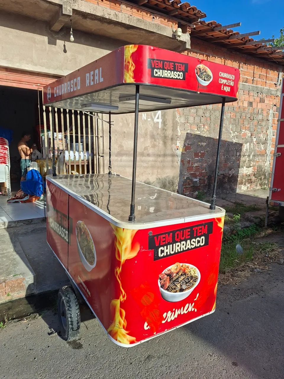 Carrinho de lanches foodtruck - Foto 3