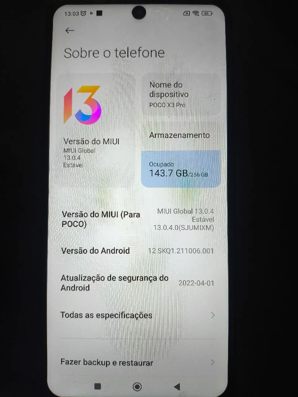 Poço X3 PRO funcionando