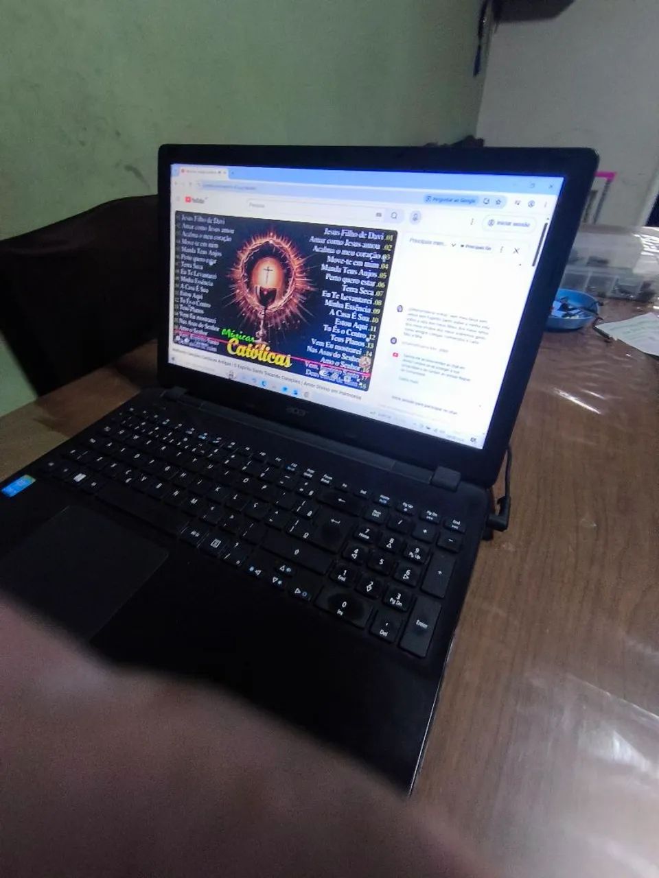 Notebook core i5 de 4 ° geração windows 10 com carregador SSD e 8 gb de ram - Foto 4