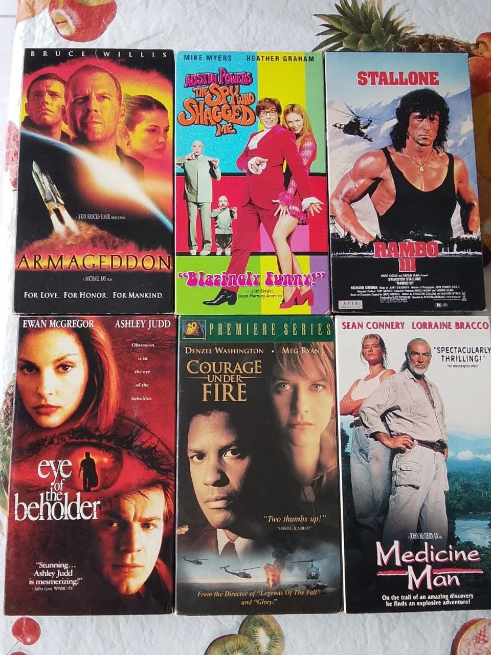 VHS americanas