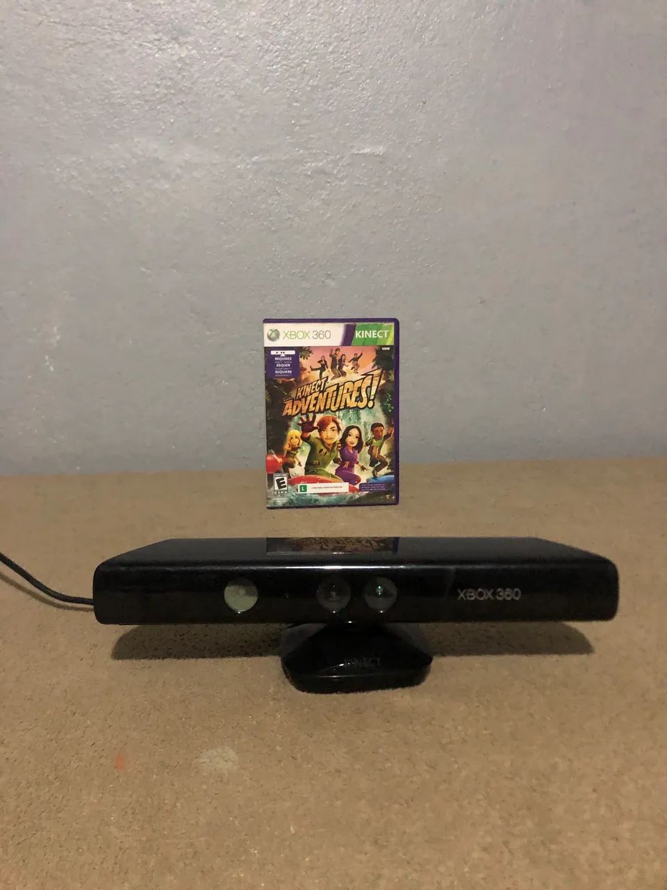Kinect de Xbox 360 + jogo original 